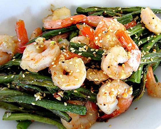 Image: Green Bean Shrimp